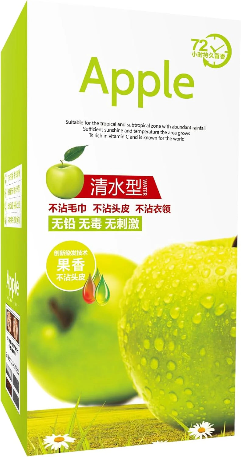 Apple Ammonia-Free Black Hair Cream 500ml (Pack of 2) Fast-Coloring, Gentle Hair Dye Solution